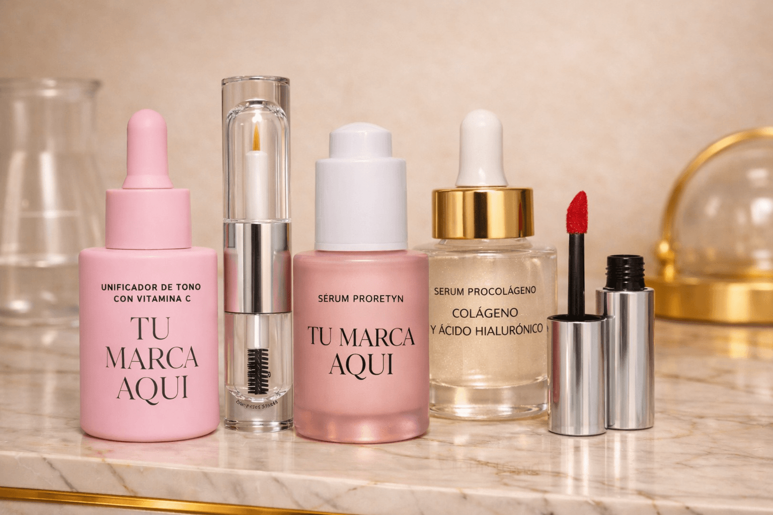 Línea ProAge GELLA — los 5 productos